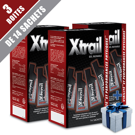 X-trail - 3 boites de 14 sachets